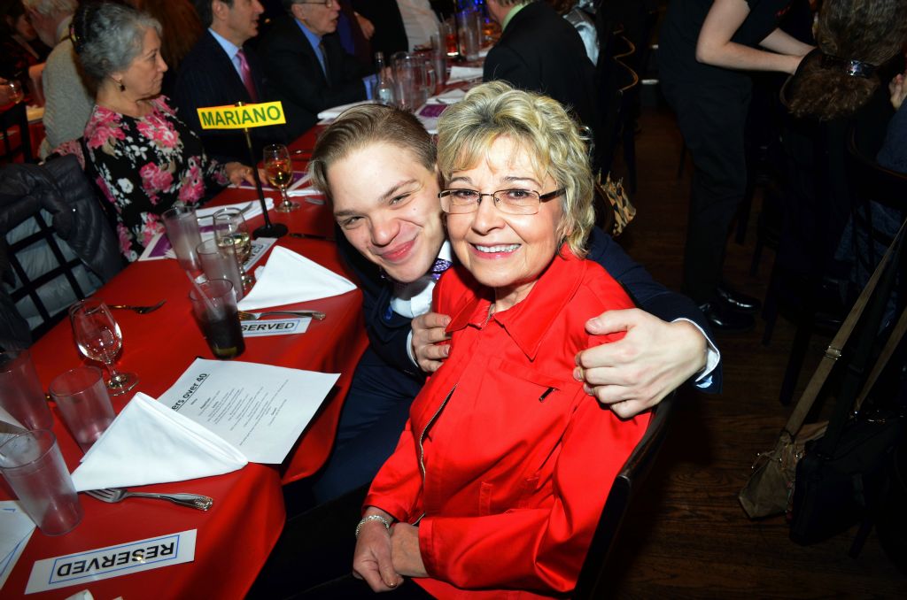 Joanne “Toots” Mariano and friend