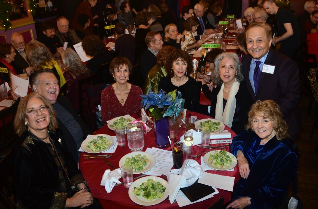 DO40 Legacy Honorees Karin Baker, Teak Lewis, Joy Serio Dunbar, Marilyn D’honau, Sasha Spielvogel, Patti Mariano and DO40 Prez John Sefakis