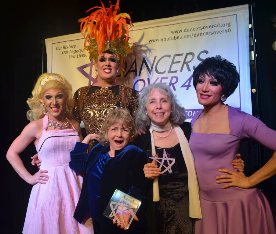 Performers Holly Box-Springs, Tina Burner, Pattaya Hart and Legacy Honorees Patti Mariano and Sasha Spielvogel