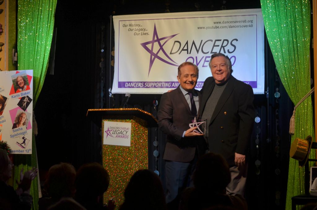 DO40 Prez John Sefakis and Legacy Honoree Teak Lewis