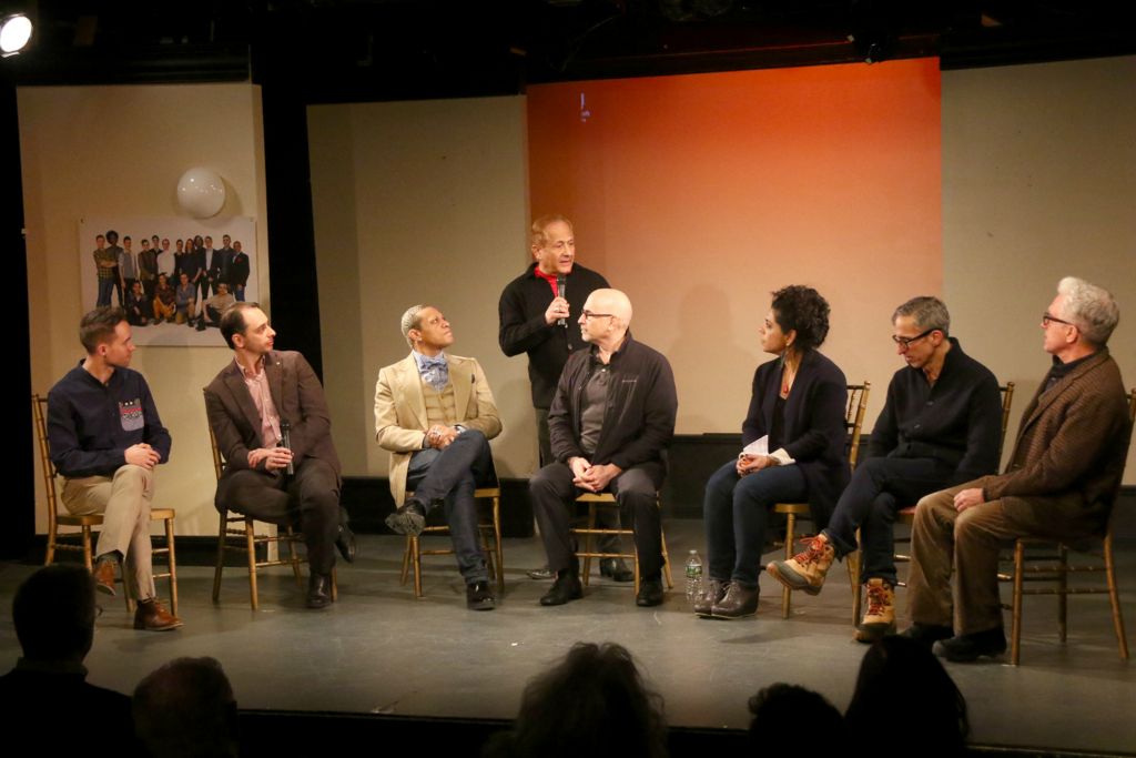 DO40 President John Sefakis with the panel:  Chase Johnsey, Raffaele Morra, Robert Carter, Tory Dobrin, Isabel Martinez, Roy Fialkow and Peter Richards